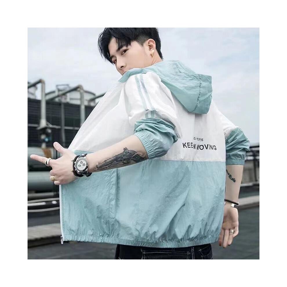 Sun protection clothing men's breathable ice silk sun protection clothing outdoor jacket UV protection parkas