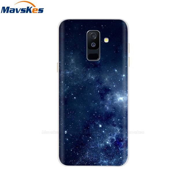 Силиконовый чехол для Samsung Galaxy A6, чехол для двух SIM-карт, Sm A600 A600f, чехол для Samsung A6 Plus A605 A605f, чехол