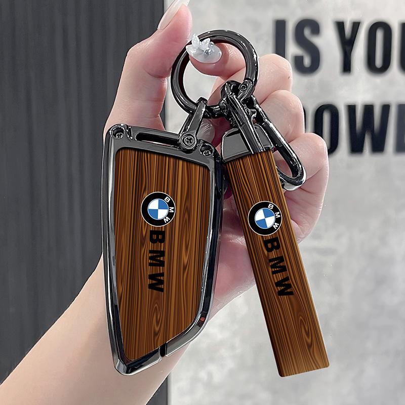 ORWI7 Zinc Alloy Car Key Cover Case Keychain For BMW Series i3 i4 F48 F39 F25 F26 F15 F16 G08 G30 G20 F01 F02 F06 F13 X1 Accessories