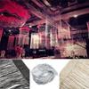 Door String Curtain 300cmX300cm Shiny Tassel Flash Line Door Window Curtain Valance Divider Decorative for Party Bedroom Wedding