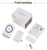 Smart Wireless Doorbell with Flashing Light & Long-Range Remote for Home and Elderly Assistance