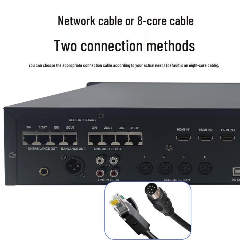 HuiDu HD-830A Профессиональный проводной цифровой конференц-микрофон (Китайская версия)