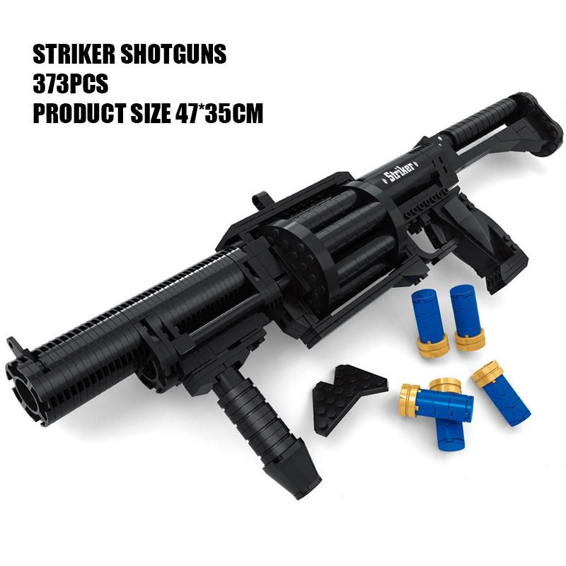 Пистолет Ausini AK47, револьвер, пистолет-пулемет, снайпер, WW2, военная армия, спецназ, модель оружия, строительные блоки, строительные игрушки