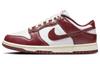 Dunk Low Premium 'Team Red' Женские FJ4555-100