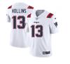 NFL New England Patriots #13 HOLLINS Футболка-джерси - МУЖСКАЯ Белая