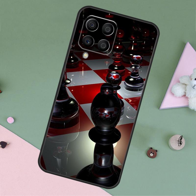 Шахматные Фигуры Для Samsung Galaxy M11 M21 M31 M12 M13 M14 M15 M35 M34 M54 M33 M53 M32 M52 M06 M16 M55 Чехол