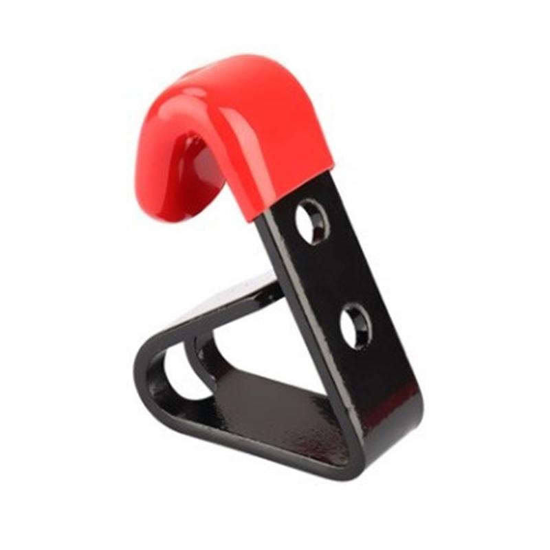Black+Red Garage Organization Tool Metal Garden Small U Hooks Garage Hooks Hangers Wall Mounting Garage Storage Hooks