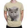 British Shorthair Graphic 100 Cotton TShirt Shorthair Tees Tops For Unisex