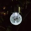 Crack Hanging Solar Lanterns for Outdoor Garden Decoration, Waterproof Yard Lights