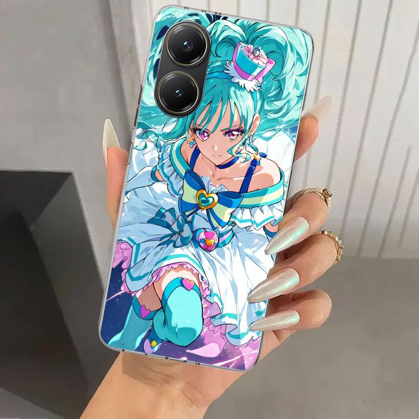 Чехол для телефона Pretty Cure Anime для Xiaomi Poco X5 X6 X7 Pro F7 Ultra M7 Redmi 15 15C 13 13C 12 12C 10 10A 10C 9 9A 9C 9T Shell Poc
