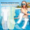 Extended Silicone Gel Swimming Waterproof Stickers For Women Hot Spring Water  Care Worry Free Stickers