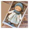 Handmade Waldorf Doll 12" Soft Knitted Dolls Cute Girls Plush Stuffed Toy