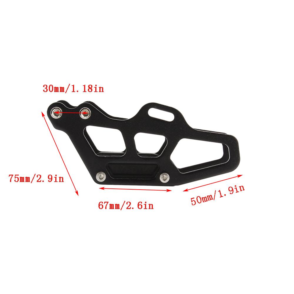 Защита цепи мотоцикла CNC Защита звезды Защитный ролик Для Honda CR CRF 125 250 450R 2005-2025 Внедорожный Мотокросс Питбайк