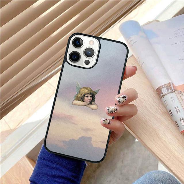 Эстетика Ангелов Эстетика Чехол-Ракушка Для iPhone 17 Air 15 16 14 13 12 Pro Max 11 Pro Max Plus Чехол-Защитная Крышка Для Телефона
