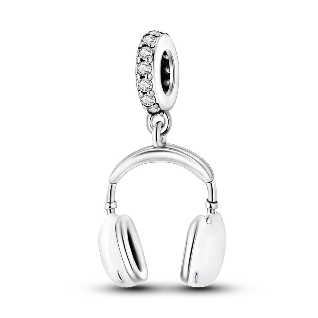 Copper Charms Beads Smart Watch Bike Car Travel Dangle Fit Original Bangle Bracelet Diy Jewelry For Woman