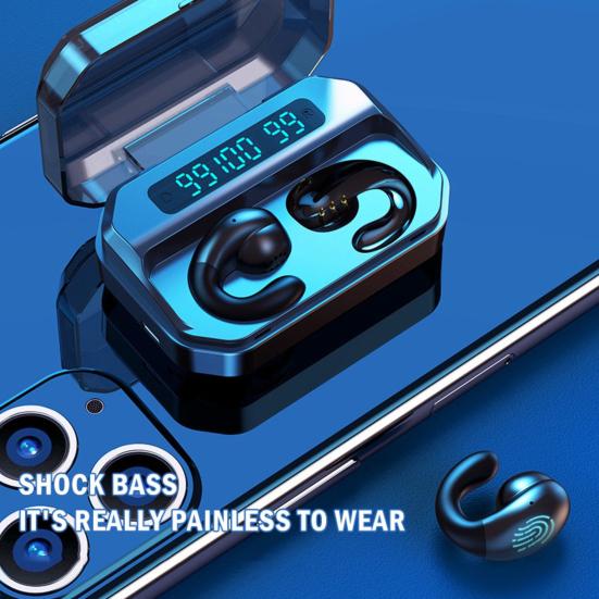 1 комплект беспроводных наушников A99, длительное время автономной работы, безболезненное ношение, Bluetooth-совместимость, HD-совместимость 5.1, вызовы