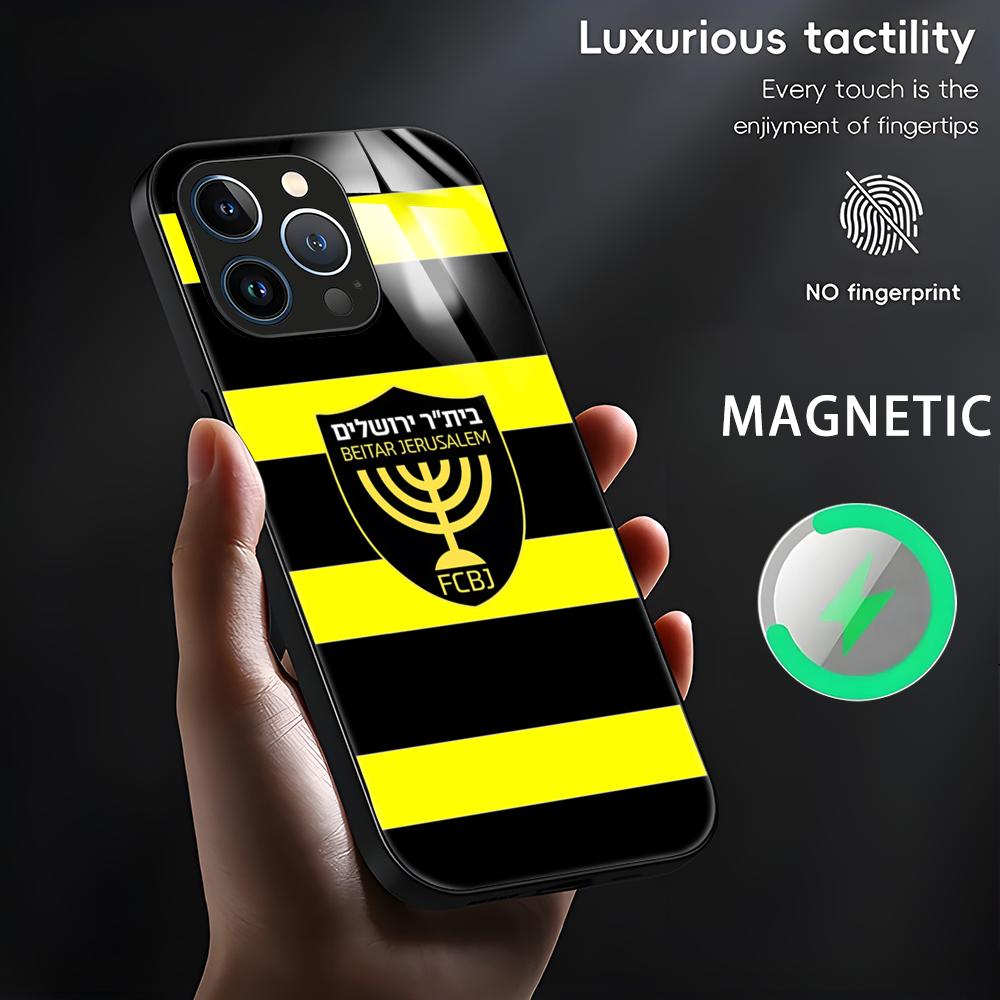 B-Beitars Иерусалим Чехол для телефона Для iPhone 17 16 e 15 14 13 12 11 X XR XS Plus Mini Pro Max Стекло Магнитный чехол