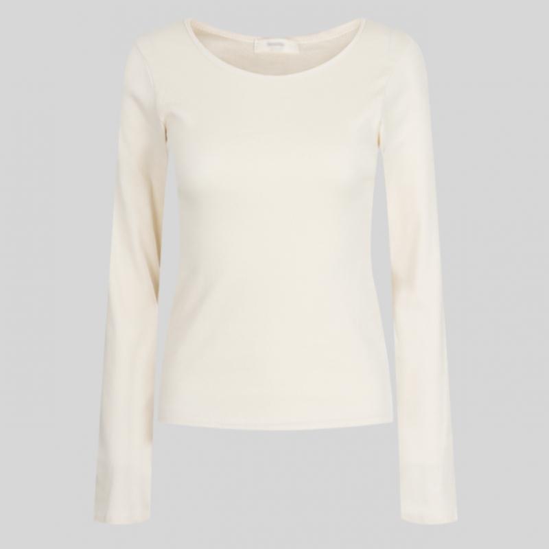 Shop   Women CoTTon Daily Slim FiT Long Sleeve T shirT 11 Colors Bree Wsh A0176