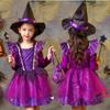 Girls Halloween Cosplay Hat Magic Wand Candy Kids Children Dress Girl Carnival Party Performance
