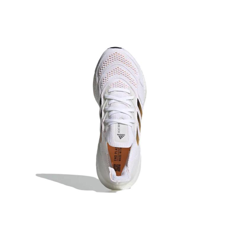 adidas Кроссовки UltraBoost 22 Heat.RDY 'Белый / Ярко-оранжевый' GZ0129