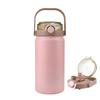 Rust-Resistant, High-Quality Stainless Steel MYEEDA Water Bottle, 1 Liter, Stainless Steel Thermos with Straw, for Kids and Elementary School Students