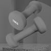 Frosted Dipped Yoga Fitness Dumbbells