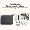 Сумка для хранения автомобильного пылесоса, портативный воздушный насос, пылезащитная сумка, зарядное устройство для наушников, коробка для хранения кабеля передачи данных, органайзер, чехол для переноски
