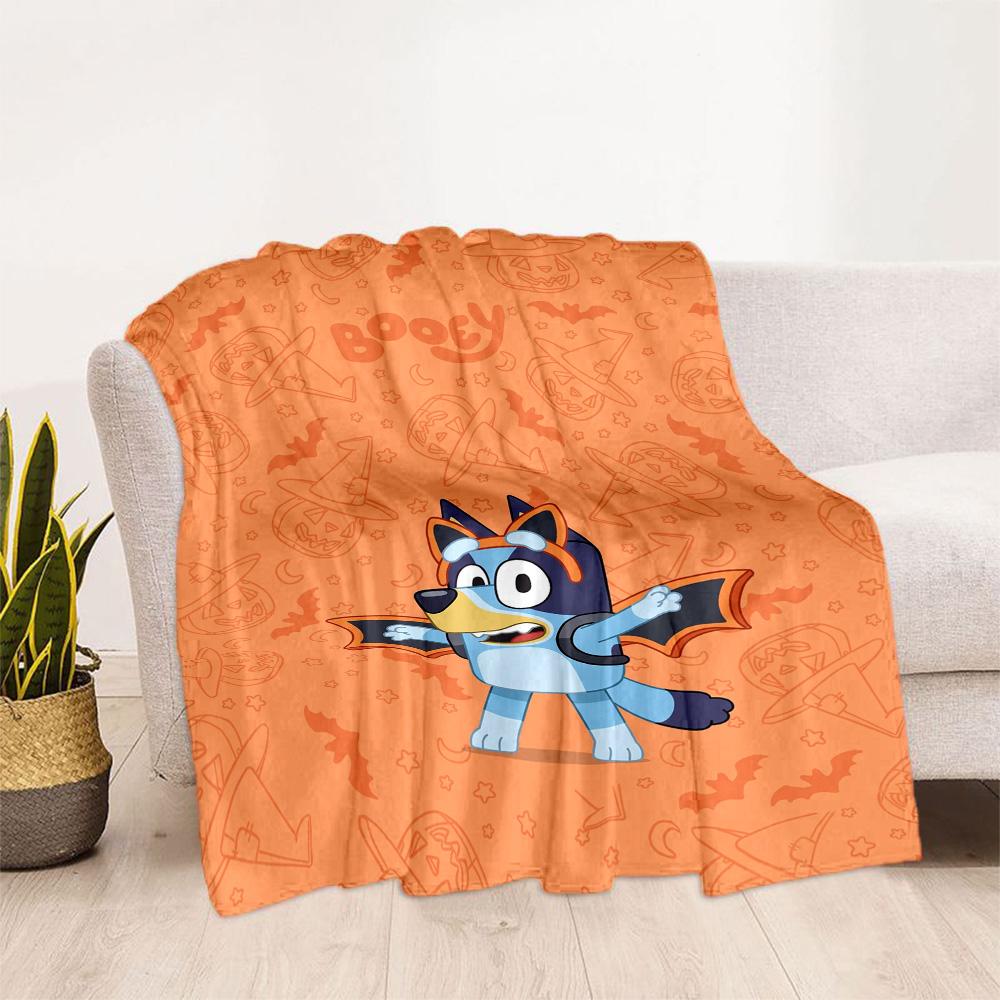 Bluey Friends Adventure Blanket Ultra-Soft Perfect for Office Chair Couch Chair for All Seasons Warmthful Decor Gift for Travel Home Birthdays