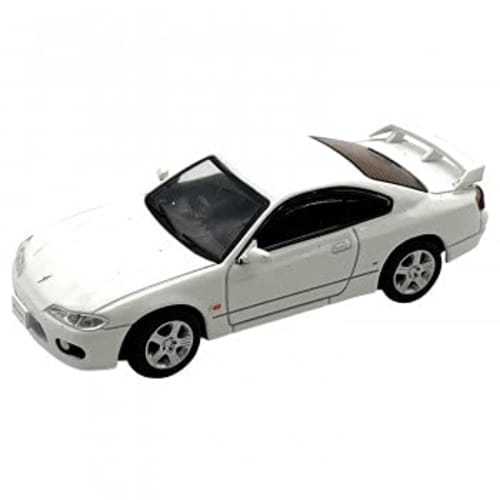 Diecast Master 1/64 Nissan Silvia S15 White Right-Hand Drive DM64007