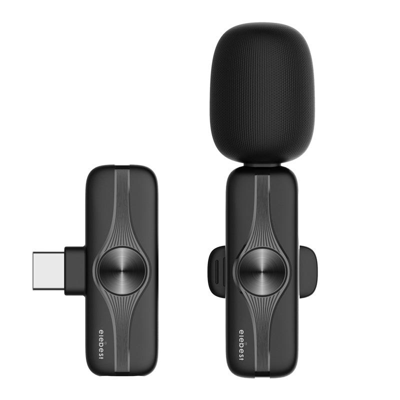 New K8K9 Wireless Lavalier Microphone for Mobile Phone Live Streaming, Outdoor Use, and Mini Wireless Lavalier Applications