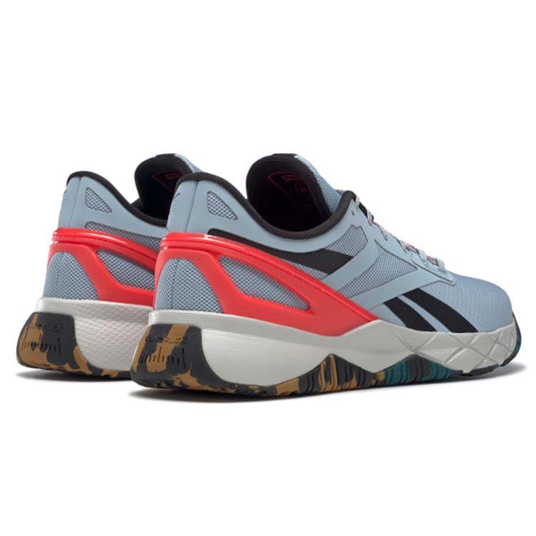 Reebok Nanoflex TR Gable Grey Cherry Camo Мужские кроссовки Core-Black Neon-Cherry GZ6973