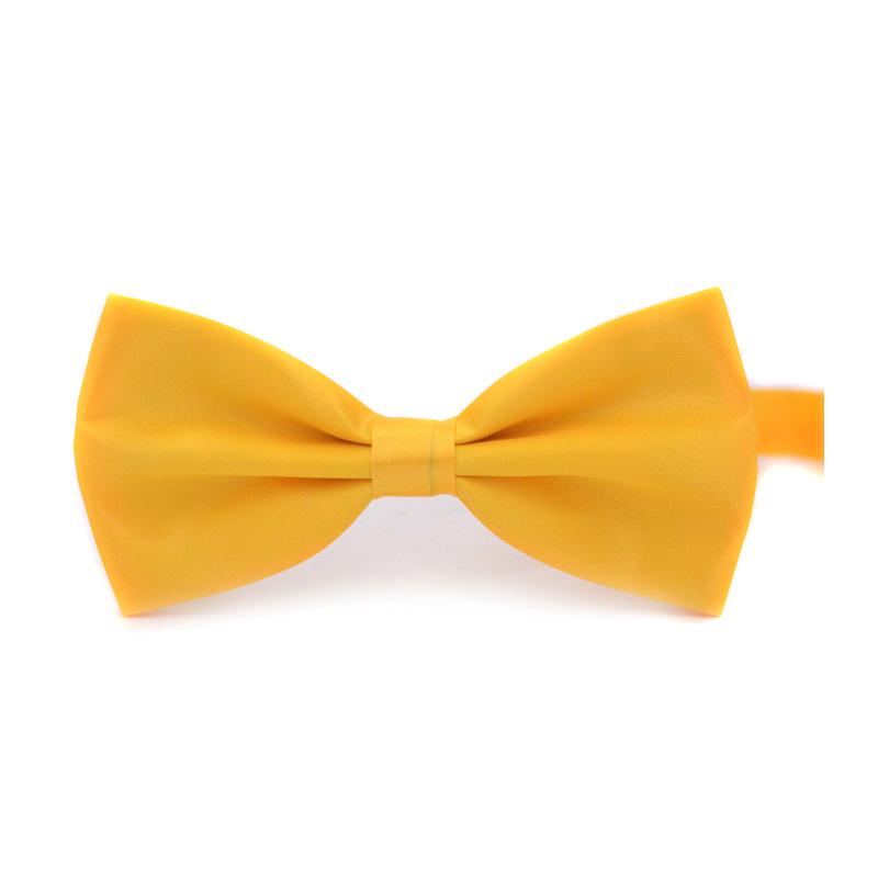 Double Bow Tie Men's Solid Shiny Casual Adult Multi Multi Colours