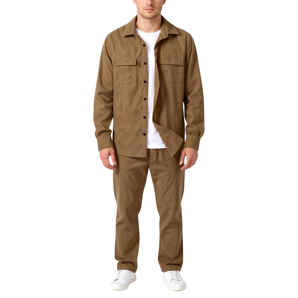 Спортивный костюм однотонный и повседневный для мужчин