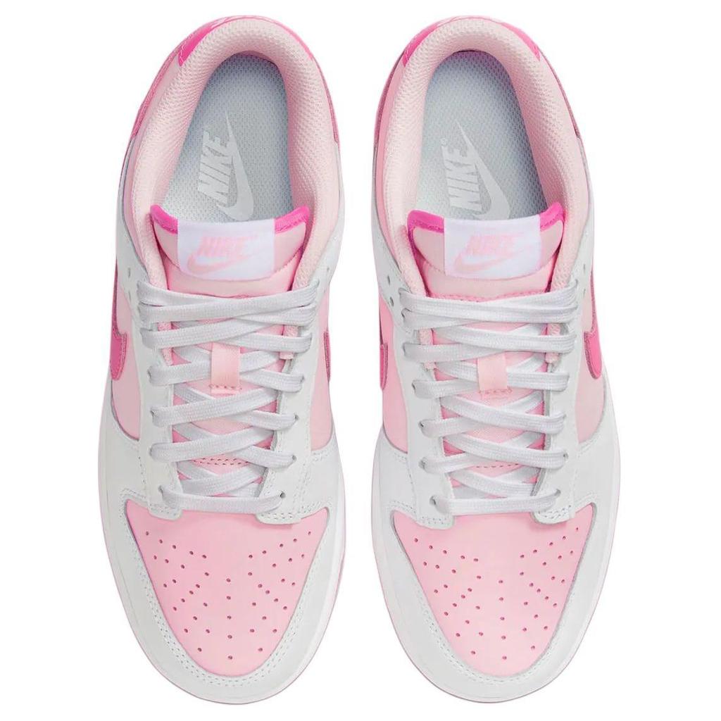 Nike Dunk Low Playful Pink Foam женские кроссовки белые HQ1181-661