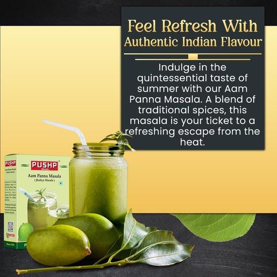 Pushp Aam Panna Masala Mix, 500 г, 2 шт. в упаковке