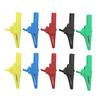 10 шт. J.60039 Зажим для силовых испытаний Профессиональный безопасный тип Зажим для тестирования с разъемом 4 мм для электронных приборов