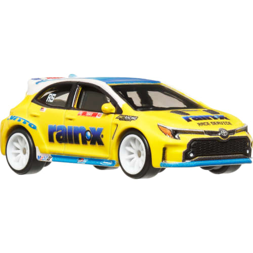 Hot Wheels Car Culture Slide Street 2023 Toyota GR Corolla Vehicle Toy Diecast Model Car for Ages 3 and Up, Yellow, HKC82