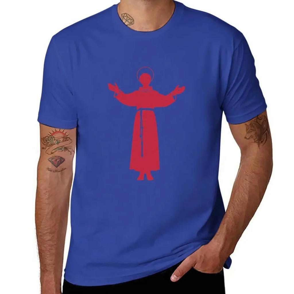 Saint Francis prayer - Peace PAX Catholic T-Shirt Aesthetic clothing anime clothes men clothings