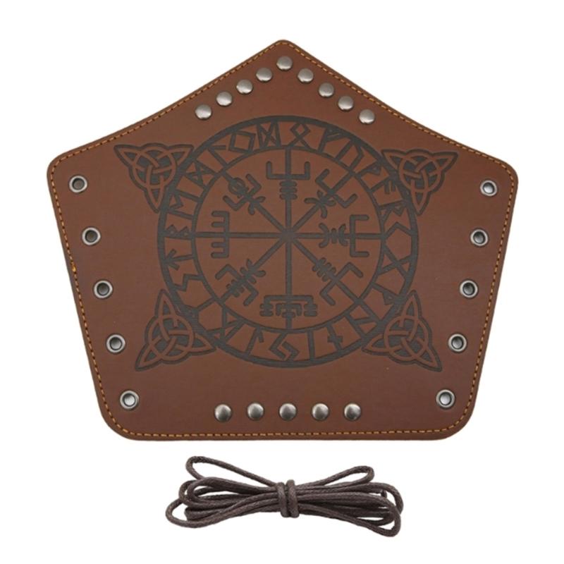 4 шт./компл. Поясная сумка из ПУ кожи, наручи, пояс, комплект средневекового костюма эпохи Ренессанса, аксессуары для Хэллоуина