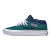 Skate Half Cab Удобные Универсальные Низкие Кеды для Скейтбординга Унисекс Кроссовки Зеленый Синий VN0A2Z34BLG