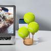1 комплект, деревянная подставка для бейсбола, держатель для 3 мячей, многофункциональный теннисный гольф, спортивные мячи, основание, настольная стойка, подарок для энтузиастов бейсбола