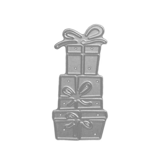 Подарочная коробка, металлические штампы, сделай сам, скрапбук, бумажные карты, альбом, фотодекор, трафарет