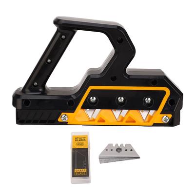 Рубанок для снятия фаски под углом 45 градусов, деревообрабатывающий рубанок для гипсокартона, кромочный триммер для гипсокартона с 10 лезвиями