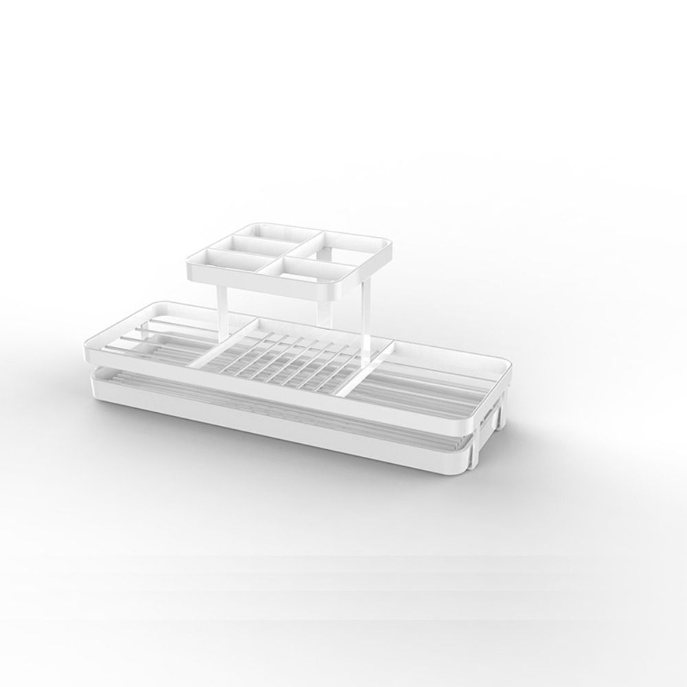 Drainable Cosmetics Storage Rack Multi-function Toothpaste Shelf Convenient Toothbrush Holder Home