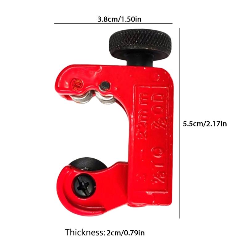 Professional Metal Pipe Cutting Tool Adjustable 3-22mm Stainless Steel Copper Tubing Cutter For Refrigerator Maintenance