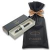 Parker Ballpoint Pen IM Black GT Medium Point Wrapping Bag with Brand Logo Gift Box Luxury Official Genuine Imported Product 1975638V3 Oil-based