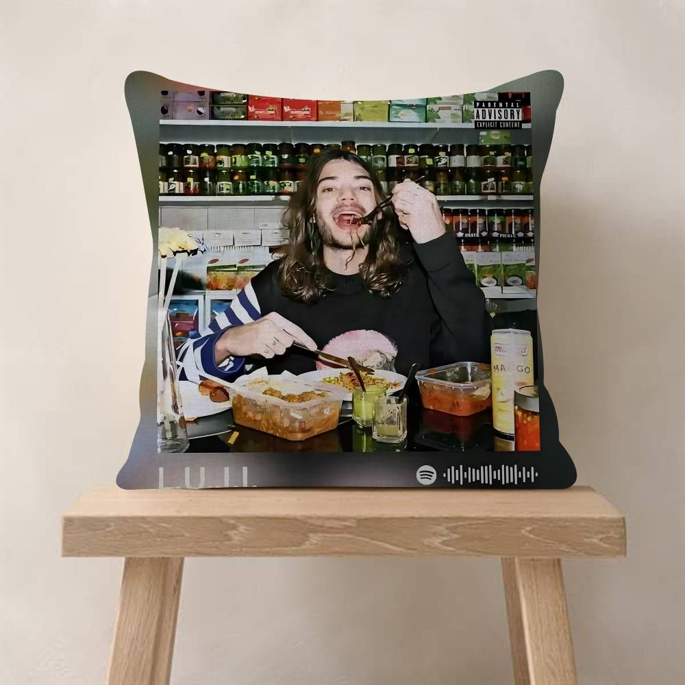 French Rap Pop Music Album Cushion Cover Decorative Pillow Sofa Home Decor Case Pillow Cases