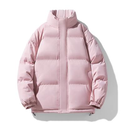 Зимняя утолщенная стеганая куртка для мужчин, гонконгский ветровой воротник, стеганая куртка, свободная корейская версия тренда всех пар, стеганое пальто для мужчин