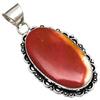 Pendant Wild Horse Jasper Gemstone Handmade Mother's Day Silver Jewelry 2.5"