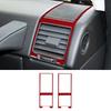 Real Carbon Fiber Car Side Air Vent Outlet Panel Frame Sticker For Mercedes-Benz G-CLASS W463 2013-2018 Car Interior Accessories
